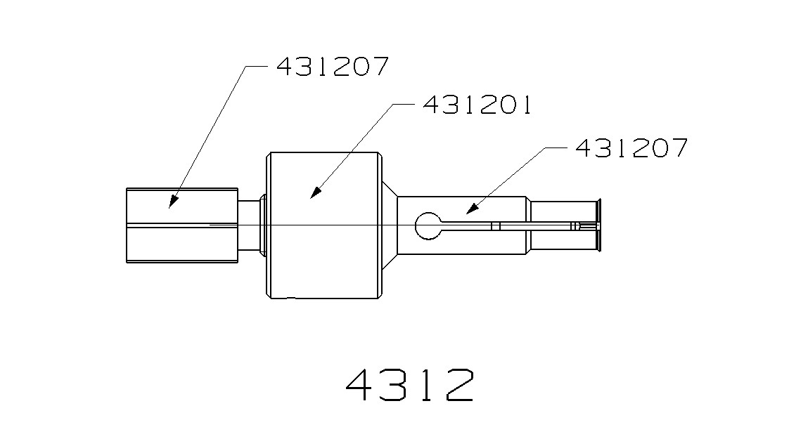 EXTRACTOR DE PINZA INTERIOR FORZA SERIE 4300